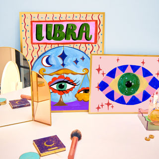 Libra Zodiac Print