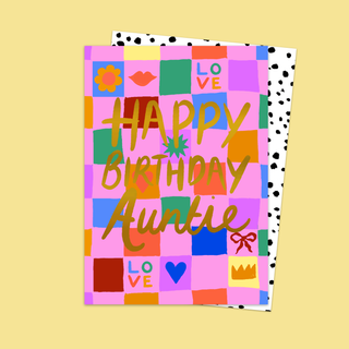 Happy Birthday Auntie Card