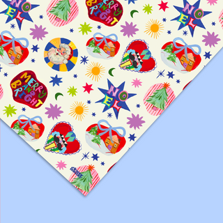 Festive Charms Christmas Gift Wrap