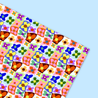 Flower Patch Gift Wrap