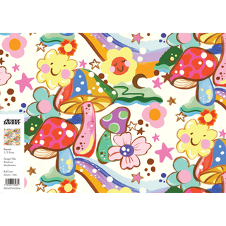 Rainbow Mushrooms Wallpaper