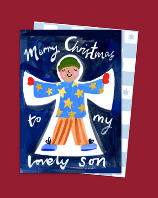 Merry Christmas Lovely Son Card