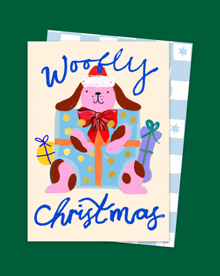 Woofly Christmas Card