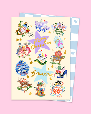 Merry Christmas Grandma Card