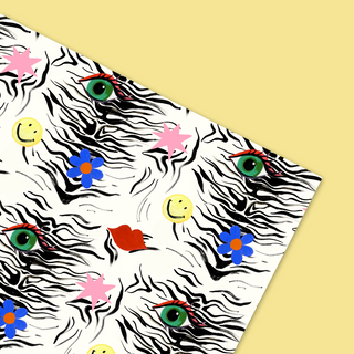 Zebra Icon Gift Wrap