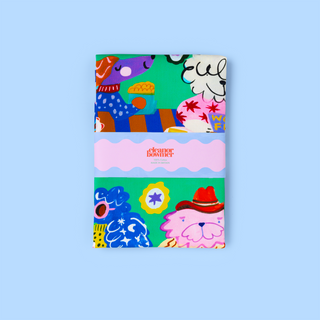 Cool Dog Club Tea Towel