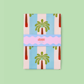 Electric Coast Palm Riviera Tea Towel