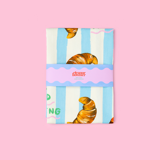 Good Morning Croissant Tea Towel
