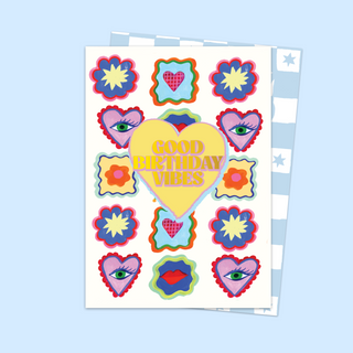Good Birthday Vibes Card