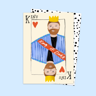 King Of Dads Card