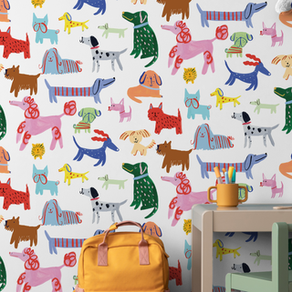 Happy Dogs Wallpaper