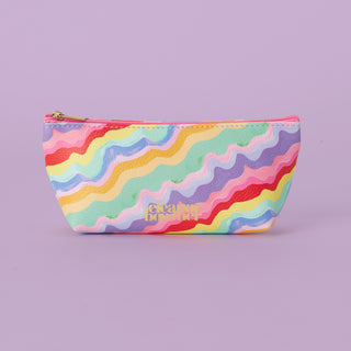 Rainbow Wave Zip Case