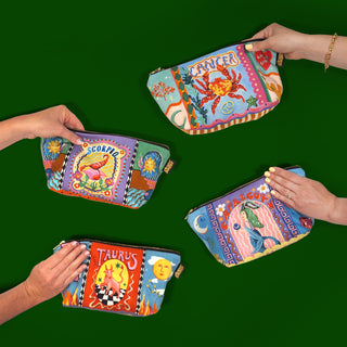 Cancer Zodiac Zip Bag
